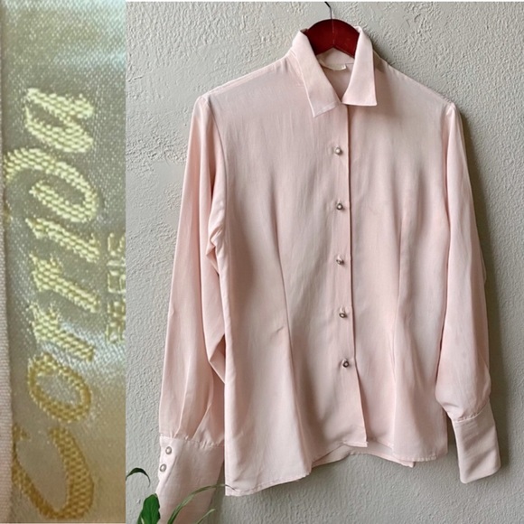 Vintage Corrida Paris Long Sleeve Blouse - Picture 2 of 11